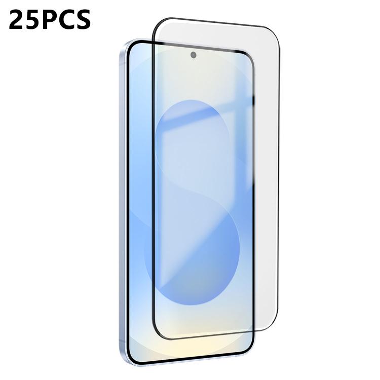 For Samsung Galaxy S24+ 5G 25pcs Ultra-thin Ultrasonic HD Screen-Printed High-Alumina Full Glue Tempered Glass Film
