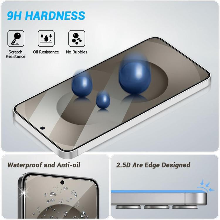For Samsung Galaxy A27 5G 25pcs Ultra-thin Ultrasonic HD Screen-Printed High-Alumina Full Glue Tempered Glass Film