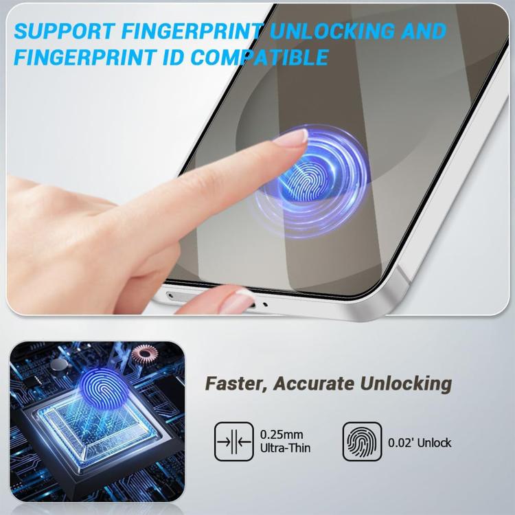For Samsung Galaxy S24+ 5G 25pcs Ultra-thin Ultrasonic HD Screen-Printed High-Alumina Full Glue Tempered Glass Film