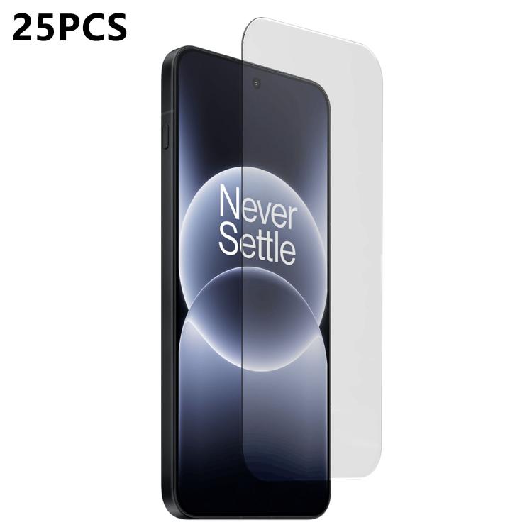 For OnePlus Ace 6 25pcs 3D Curved Semi-Screen No White Border High-Alumina Full Glue HD Tempered Glass Film