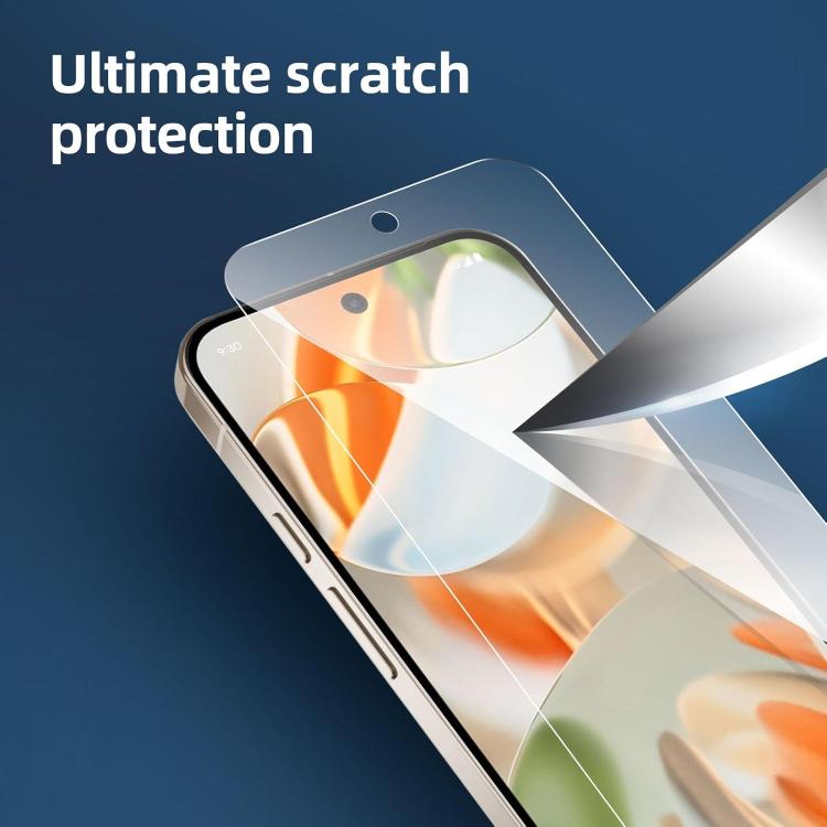 For Google Pixel 10 Pro XL 25pcs 3D Curved Semi-Screen No White Border High-Alumina Full Glue HD Tempered Glass Film