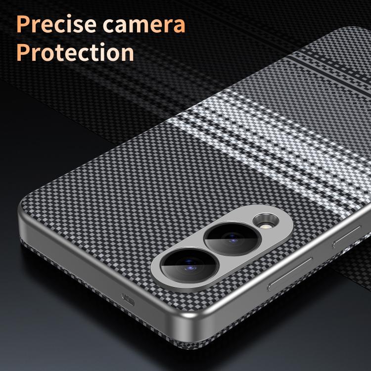 For Samsung Galaxy S25 Edge 5G Rainbow Plaid Pattern Smart View Vegan Leather Phone Case