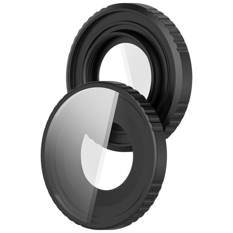For DJI Osmo Action 6 Camera Lens UV Filter Protector Glass Cover - Black