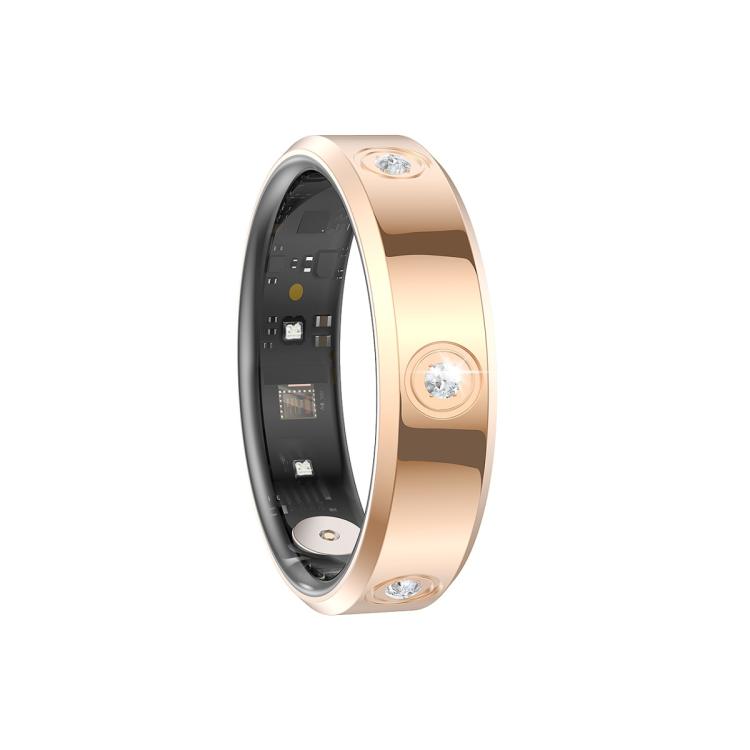 HR01 SIZE 6 Smart Ring, Support Heart Rate / Blood Oxygen / Sleep Monitoring / Female Menstrual Cycle