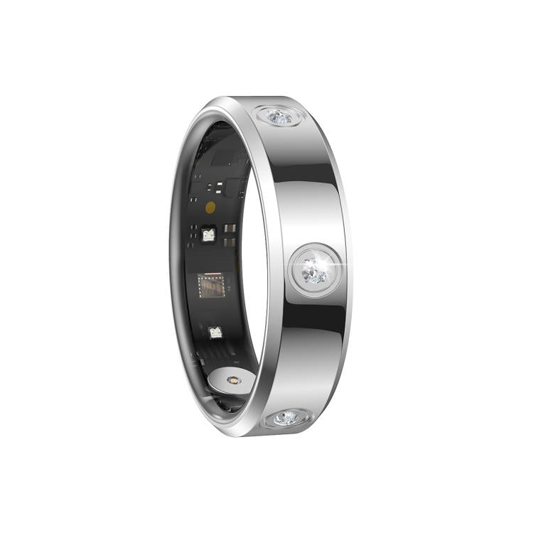 HR01 SIZE 6 Smart Ring, Support Heart Rate / Blood Oxygen / Sleep Monitoring / Female Menstrual Cycle