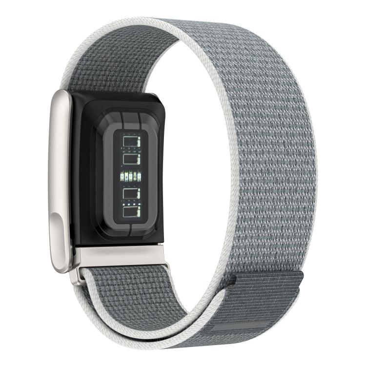For WHOOP 5.0 Electrocardiogram Hook And Loop Fastener Adjustable Nylon Watch Band