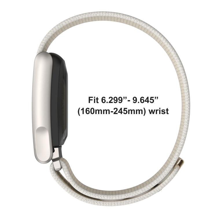 For WHOOP 5.0 Electrocardiogram Hook And Loop Fastener Adjustable Nylon Watch Band