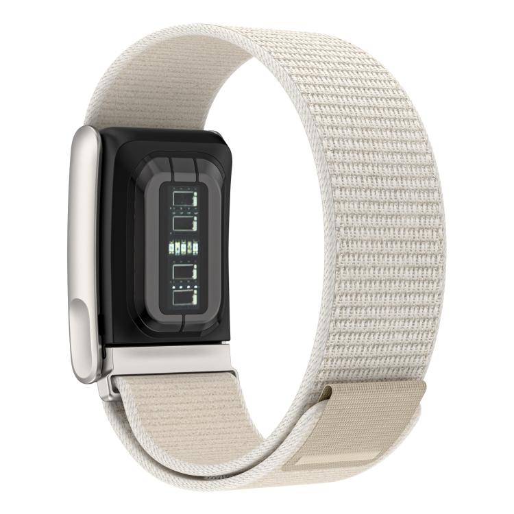 For WHOOP 5.0 Electrocardiogram Hook And Loop Fastener Adjustable Nylon Watch Band