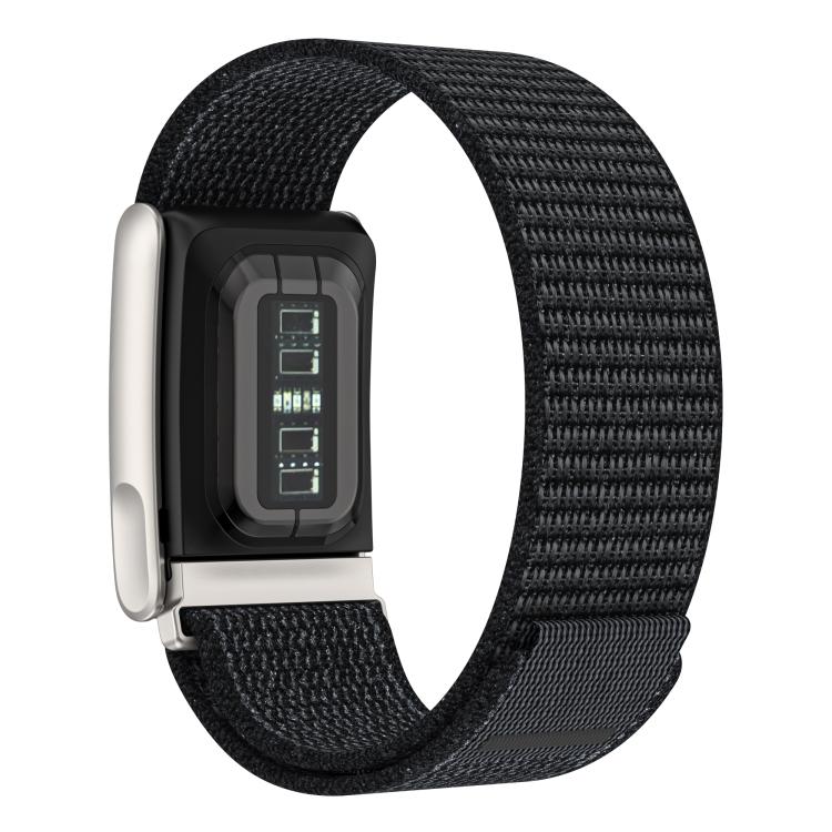 For WHOOP 5.0 Electrocardiogram Hook And Loop Fastener Adjustable Nylon Watch Band