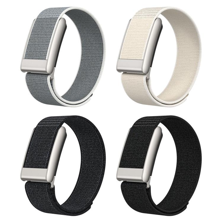 For WHOOP 5.0 Regular Hook And Loop Fastener Adjustable Nylon Watch Band