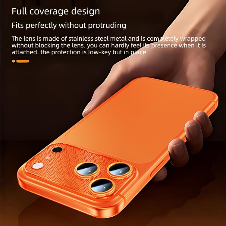 For iPhone 17 Pro Max Cicada Pupa Wing AR Anti-Reflective Titanium Metal Positioning Ring Camera Lens Film