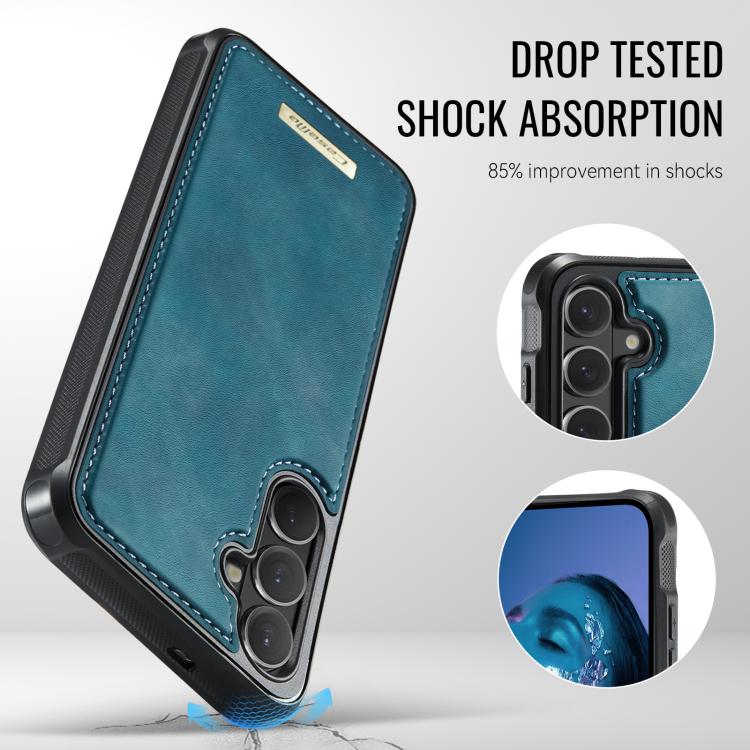 For Samsung Galaxy S26 5G CaseMe C69 Series Magnetic Vegan Leather Back Phone Case