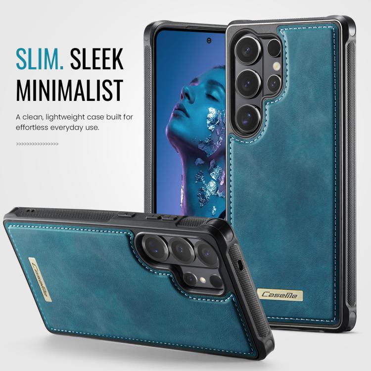For Samsung Galaxy S26 Ultra 5G CaseMe C69 Series Magnetic Vegan Leather Back Phone Case