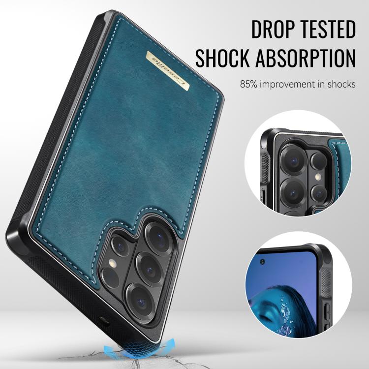 For Samsung Galaxy S26 Ultra 5G CaseMe C69 Series Magnetic Vegan Leather Back Phone Case