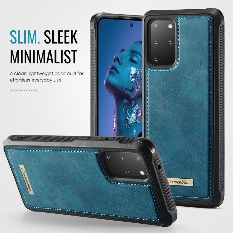 For Samsung Galaxy S20+ CaseMe C69 Series Magnetic Vegan Leather Back Phone Case
