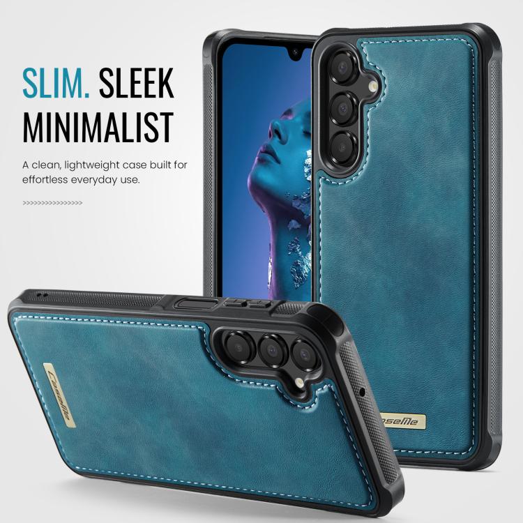 For Samsung Galaxy A16 4G / 5G CaseMe C69 Series Magnetic Vegan Leather Back Phone Case