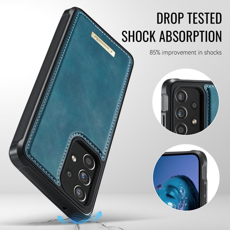 For Samsung Galaxy A53 5G CaseMe C69 Series Magnetic Vegan Leather Back Phone Case