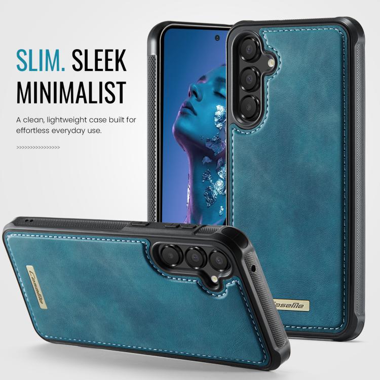For Samsung Galaxy A55 5G / A35 5G CaseMe C69 Series Magnetic Vegan Leather Back Phone Case