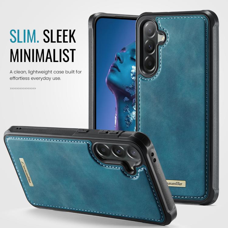 For Samsung Galaxy A57 5G CaseMe C69 Series Magnetic Vegan Leather Back Phone Case