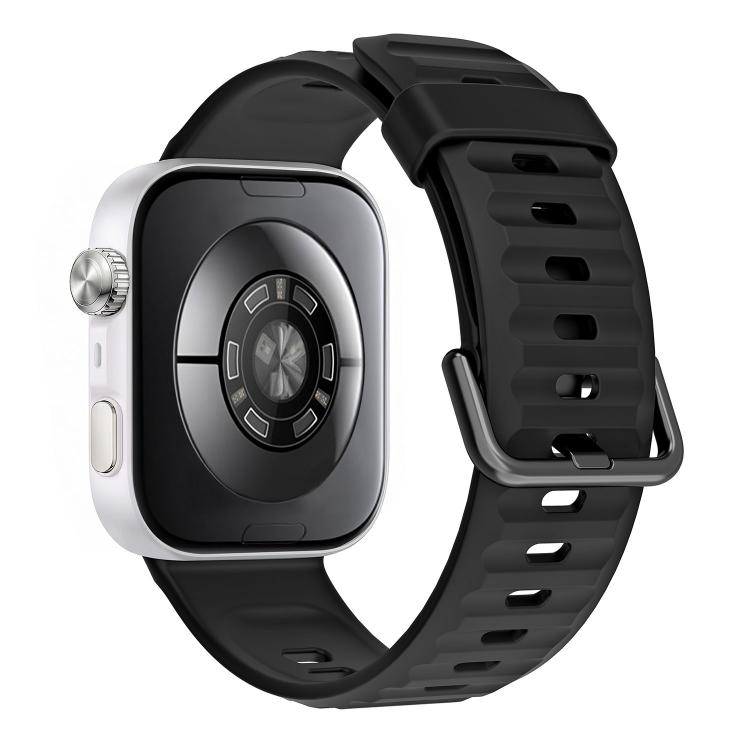 For Huawei Watch Fit 5 / Fit 5 Pro Wave Texture Solid Color Silicone Watch Band