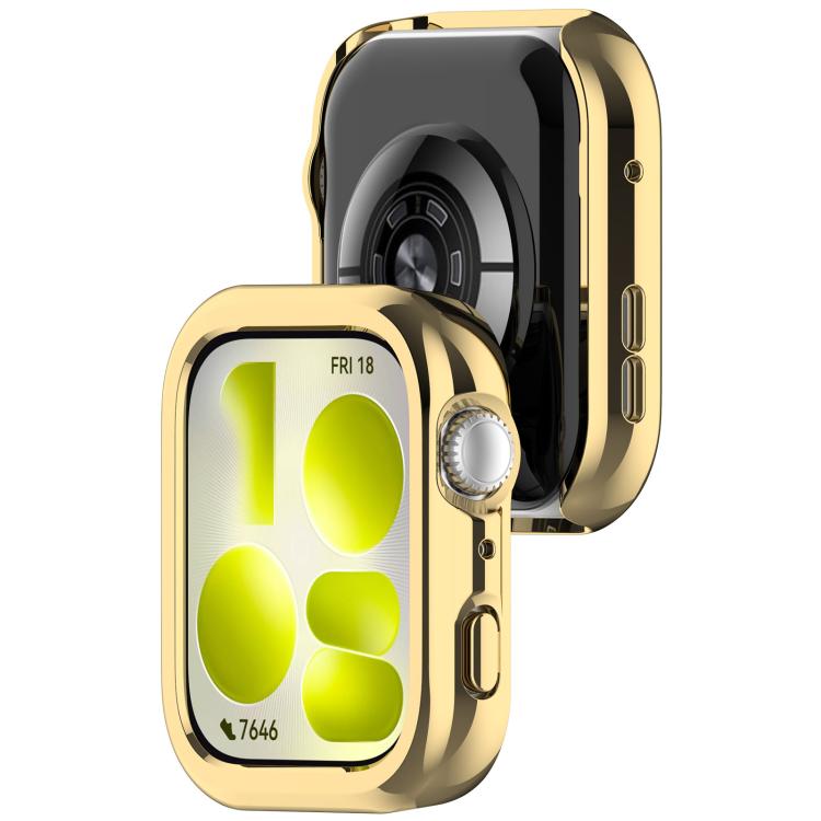 For Huawei Watch Fit 5 Pro Half Coverage Hollow PC Watch Protective Case