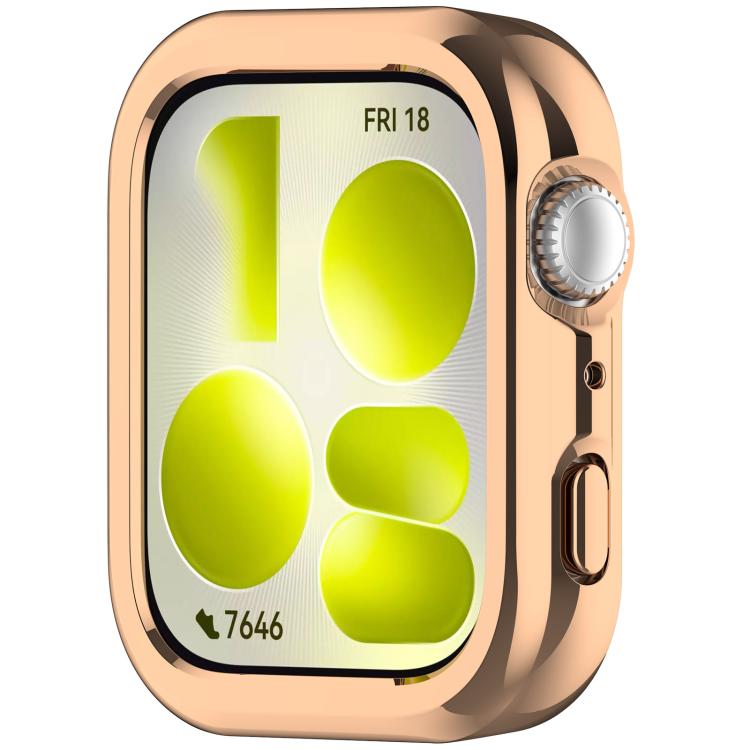 For Huawei Watch Fit 5 Pro Half Coverage Hollow PC Watch Protective Case
