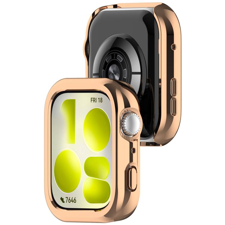 For Huawei Watch Fit 5 Pro Half Coverage Hollow PC Watch Protective Case