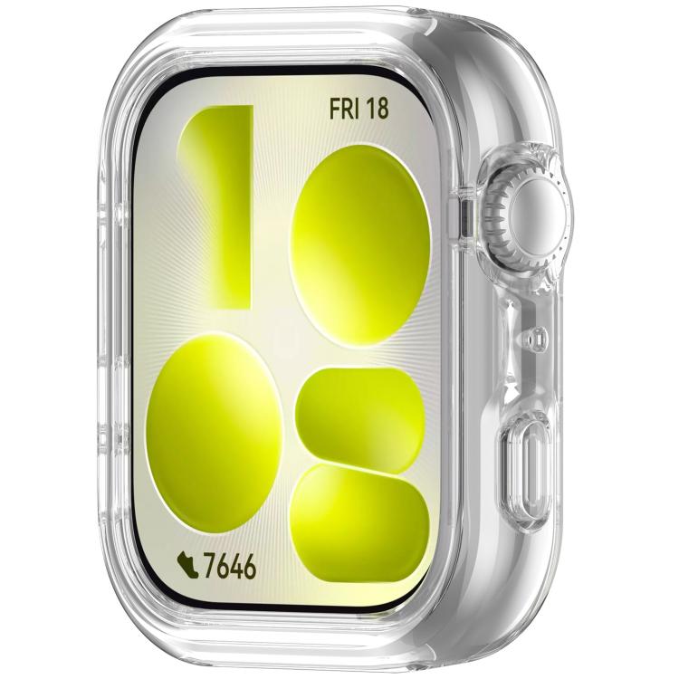 For Huawei Watch Fit 5 Pro Half Coverage Hollow PC Watch Protective Case