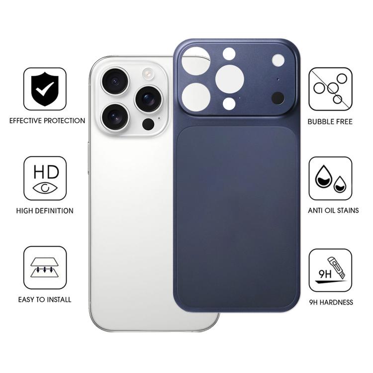 For iPhone 14 Pro Max Instantly Transform Into 17 Pro Series Ultra-Thin Frosted PET Back Cover