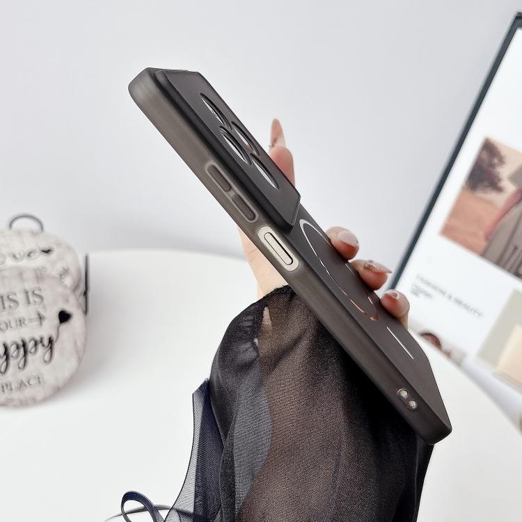 For Xiaomi Redmi 14C 5G Ultra-thin Magnetic Semi-transparent Frosted TPU Shockpoof Phone Case