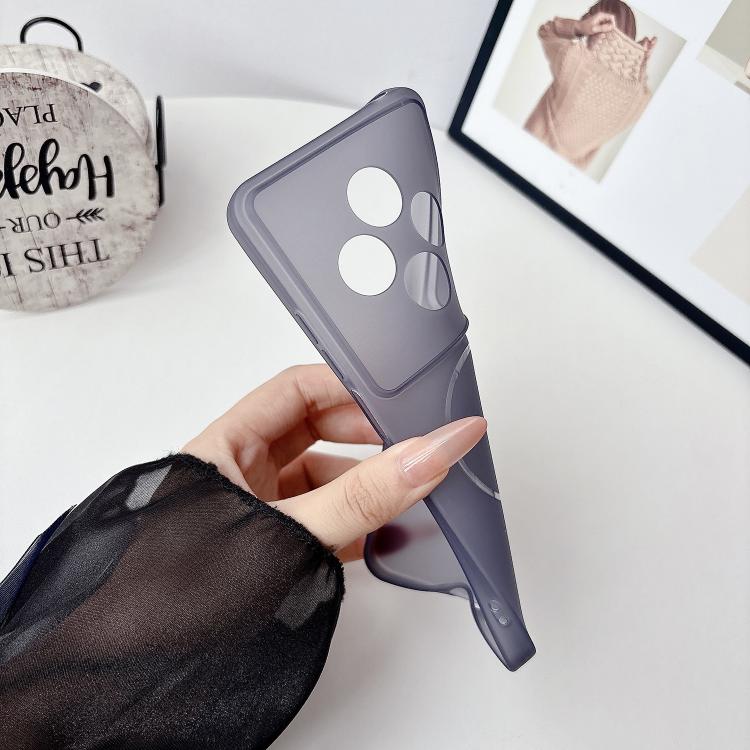 For Xiaomi Redmi 14C 5G Ultra-thin Magnetic Semi-transparent Frosted TPU Shockpoof Phone Case