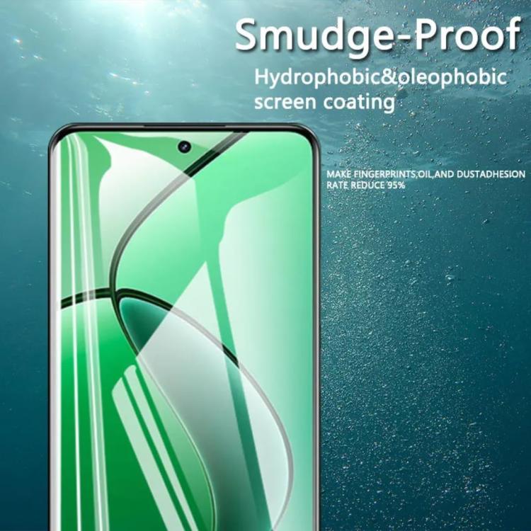 For Realme Neo8 Kalebol 10pcs High-Aluminum Semi-Screen Anti-Fingerprint HD Tempered Glass Film