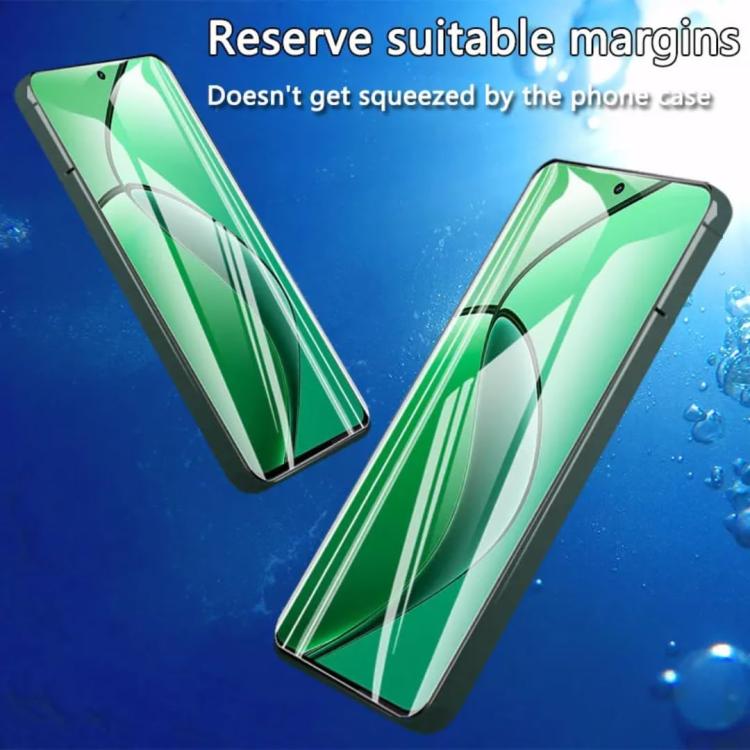 For Realme C100 4G Kalebol 10pcs High-Aluminum Semi-Screen Anti-Fingerprint HD Tempered Glass Film