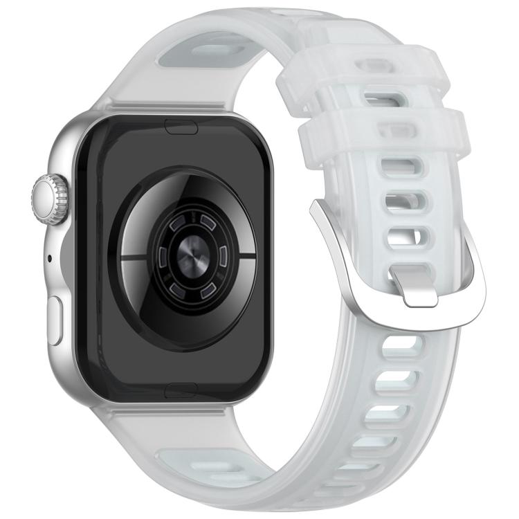 For Huawei Watch Fit 5 / Fit 5 Pro / Fit 4 Translucent Jelly Silicone Watch Band