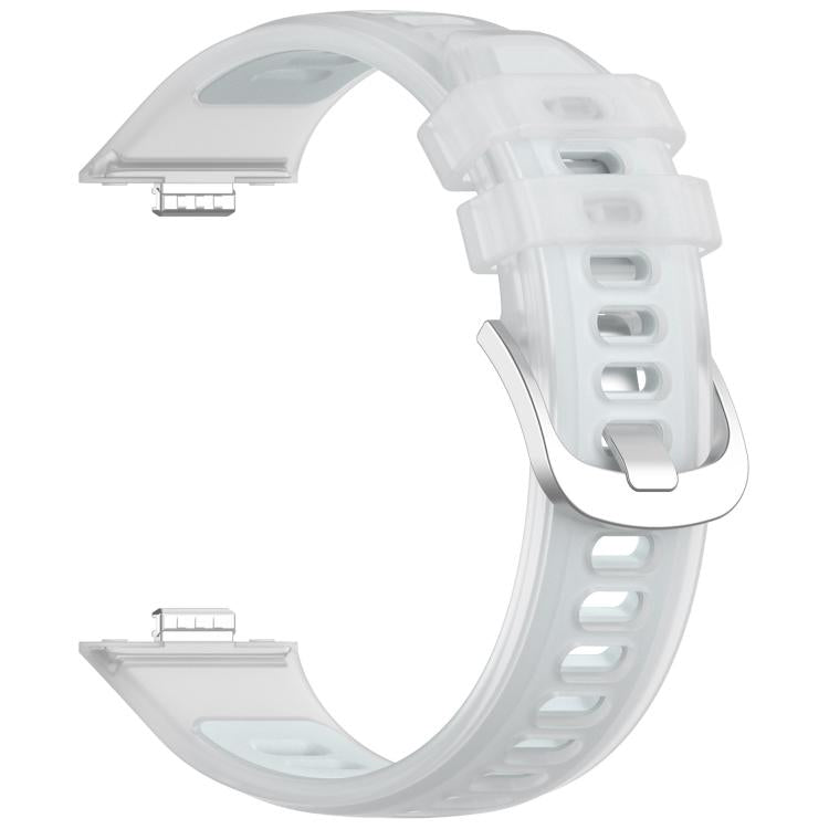 For Huawei Watch Fit 5 / Fit 5 Pro / Fit 4 Translucent Jelly Silicone Watch Band