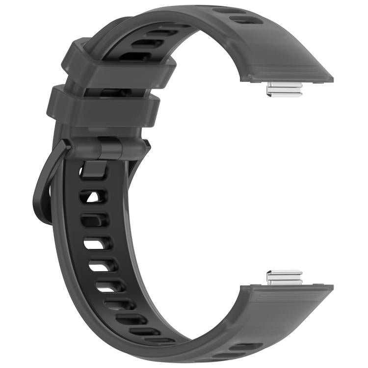 For Huawei Watch Fit 5 / Fit 5 Pro / Fit 4 Translucent Jelly Silicone Watch Band