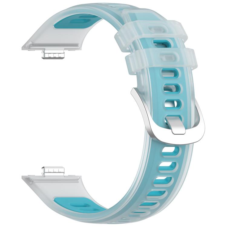 For Huawei Watch Fit 5 / Fit 5 Pro / Fit 4 Translucent Jelly Silicone Watch Band