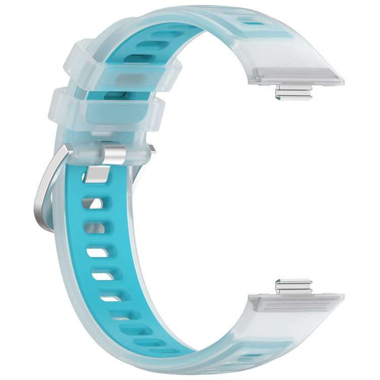 For Huawei Watch Fit 5 / Fit 5 Pro / Fit 4 Translucent Jelly Silicone Watch Band