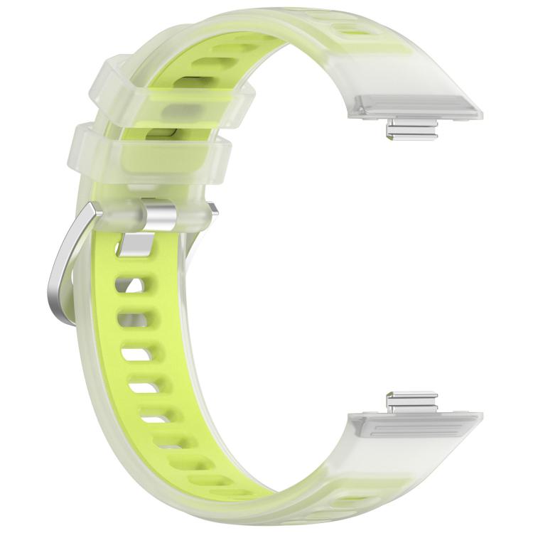 For Huawei Watch Fit 5 / Fit 5 Pro / Fit 4 Translucent Jelly Silicone Watch Band