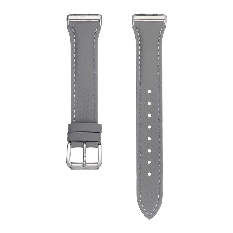 For Huawei Band 11 / Band 11 Pro Lychee Texture Pin Buckle Genuine Leather Watch Band