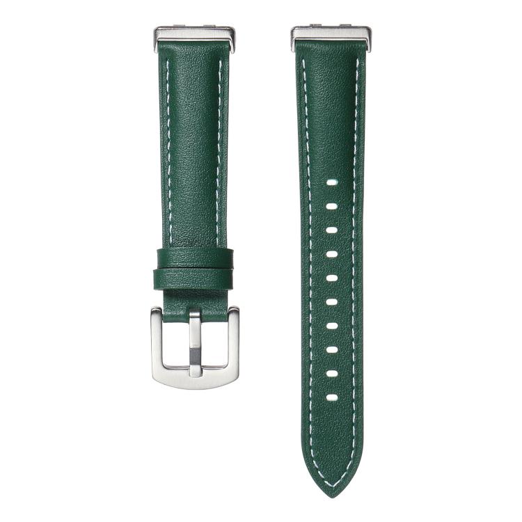 For Huawei Band 11 / Band 11 Pro Plain Genuine Leather Watch Band