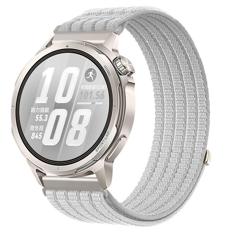 20mm Cloud-Feel Breathable Nylon Woven Metal Head Watch Band