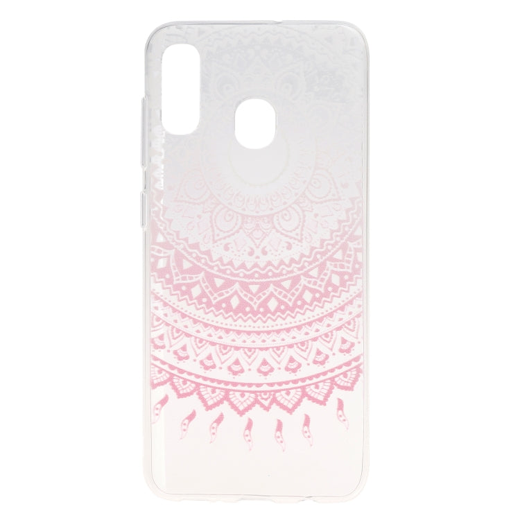 Stylish and Beautiful Pattern TPU Drop Protection Case for Galaxy A20E