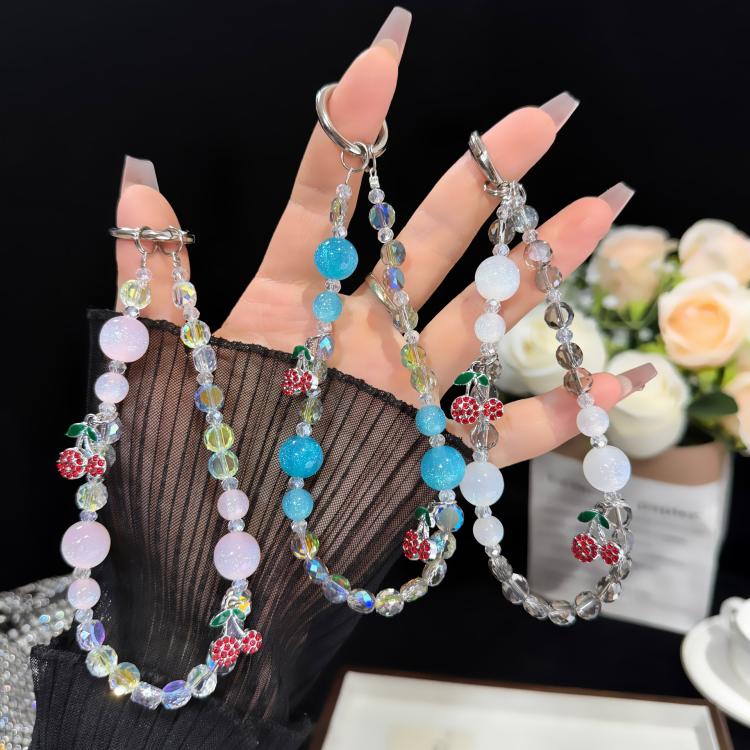 Star Fantasy Beaded Crystal Phone Chain