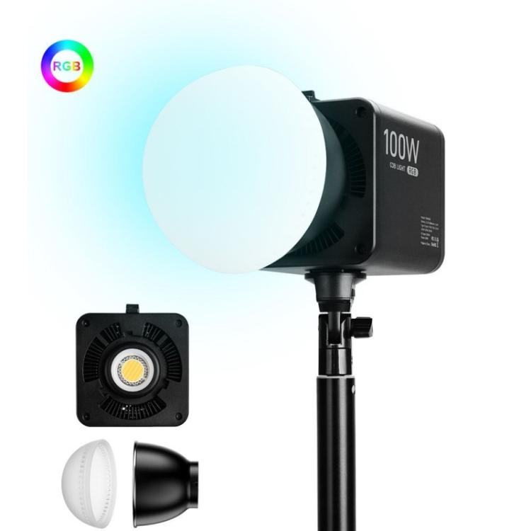 VLOGLITE P100RGB 2700K-6500K Rechargeable Studio Lighting Wireless Photography 100W COB Lamp