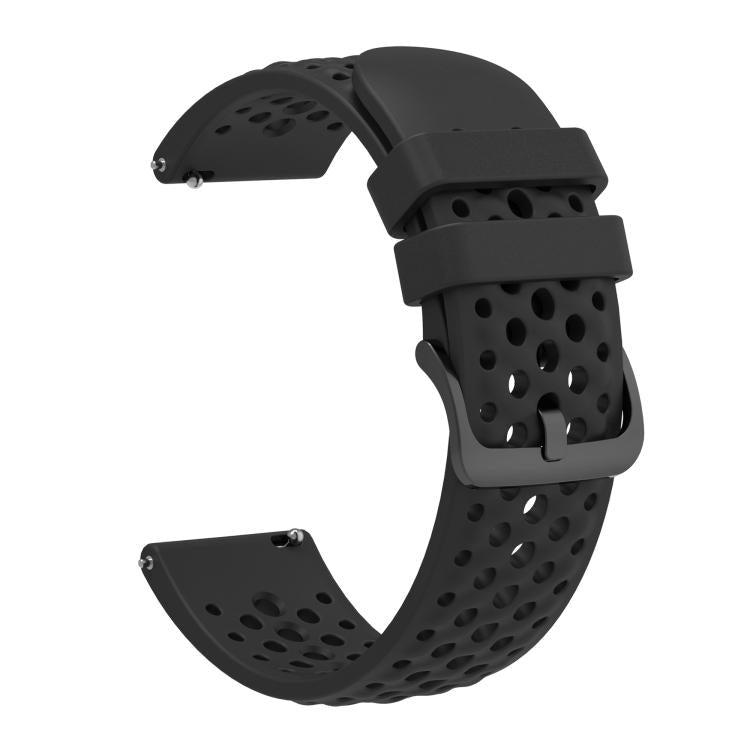 For Amazfit Active Max Silicone Soft Case and Solid Color Perforated Silicone Watch Band