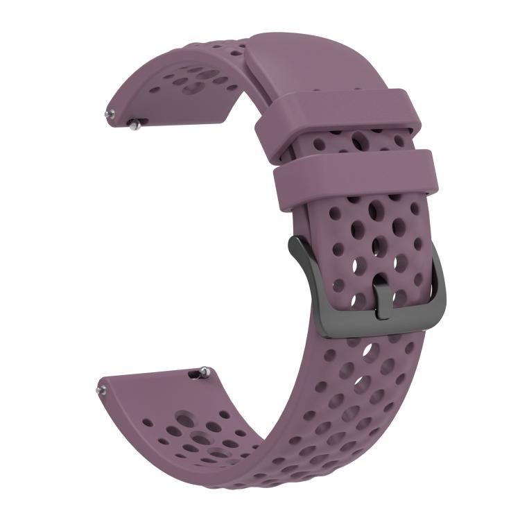 For Amazfit Active Max Silicone Soft Case and Solid Color Perforated Silicone Watch Band