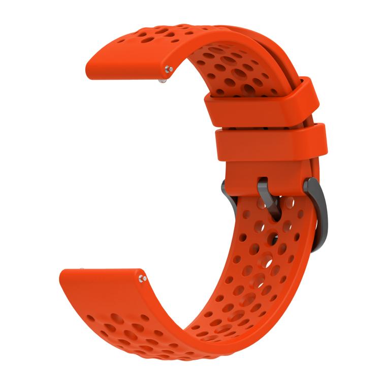 For Amazfit Active Max Silicone Soft Case and Solid Color Perforated Silicone Watch Band