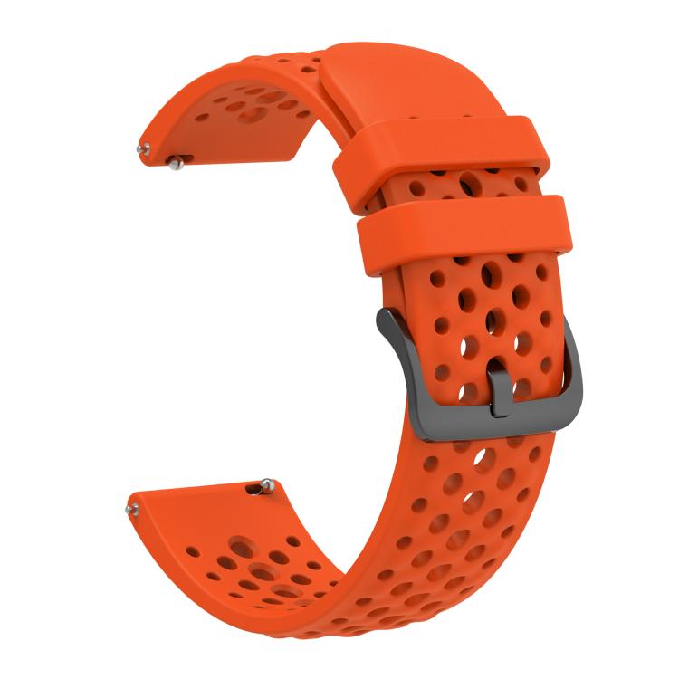 For Amazfit Active Max Silicone Soft Case and Solid Color Perforated Silicone Watch Band