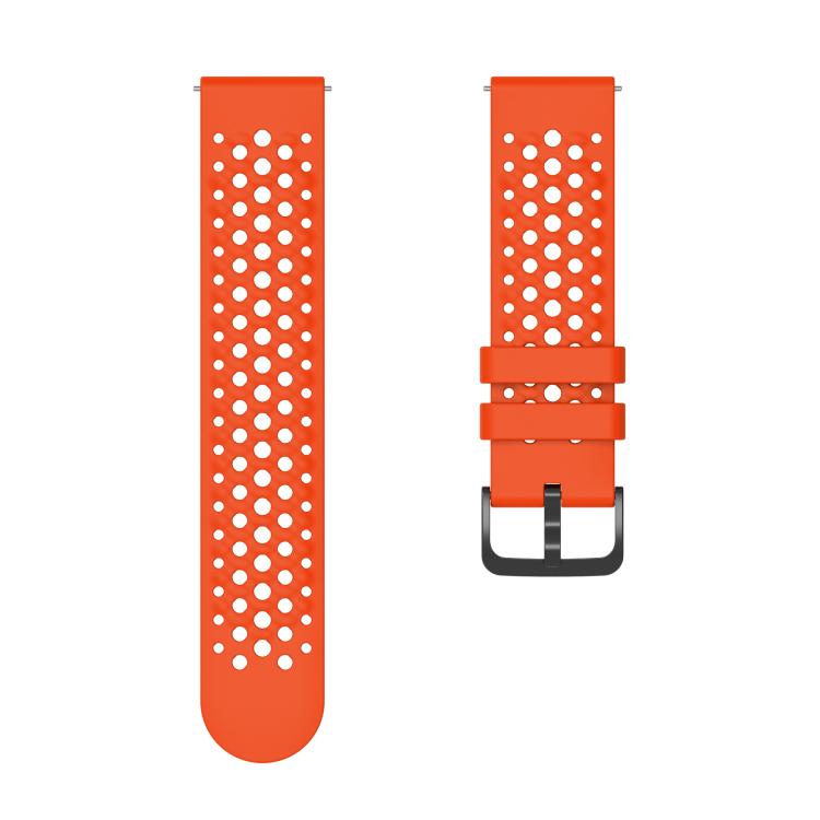 For Amazfit Active Max Silicone Soft Case and Solid Color Perforated Silicone Watch Band